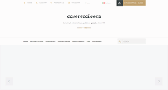 Desktop Screenshot of caserecci.com